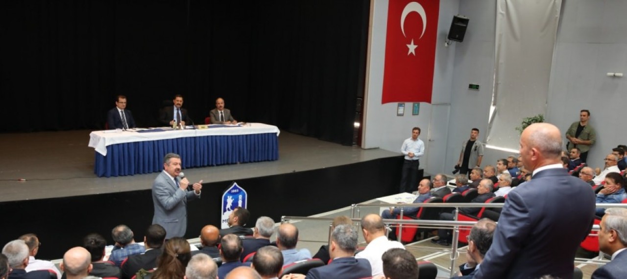 KÖY VE MAHALLE MUHTARLARI TOPLANTISI YAPILDI