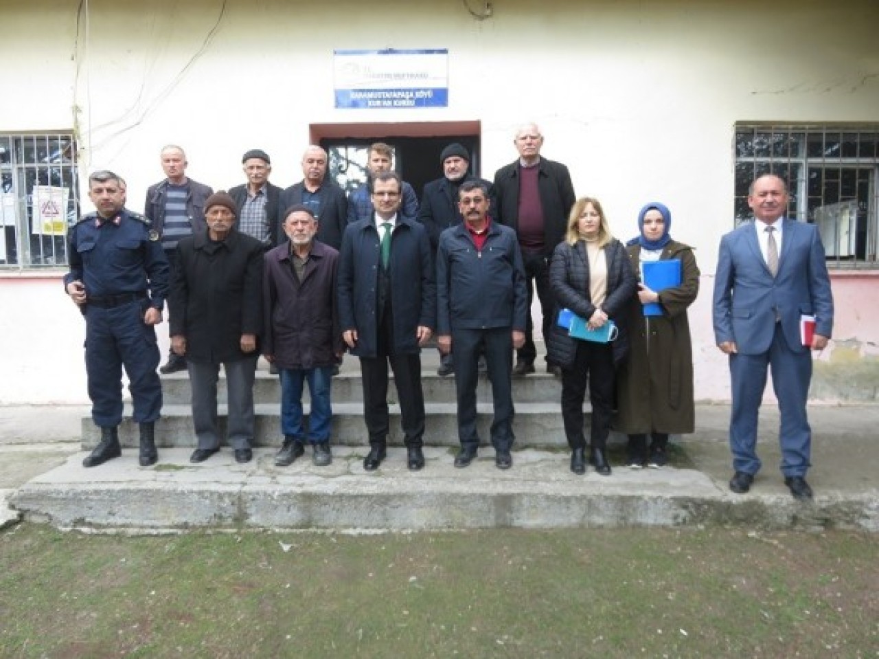KÖY ZİYARETLERİNE DEVAM ETTİ