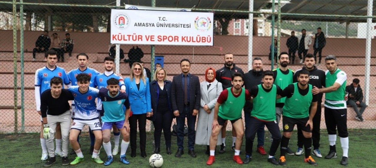 KÜLTÜR VE SPOR KULÜBÜ ERKEK FUTBOL TURNUVASI BAŞLADI