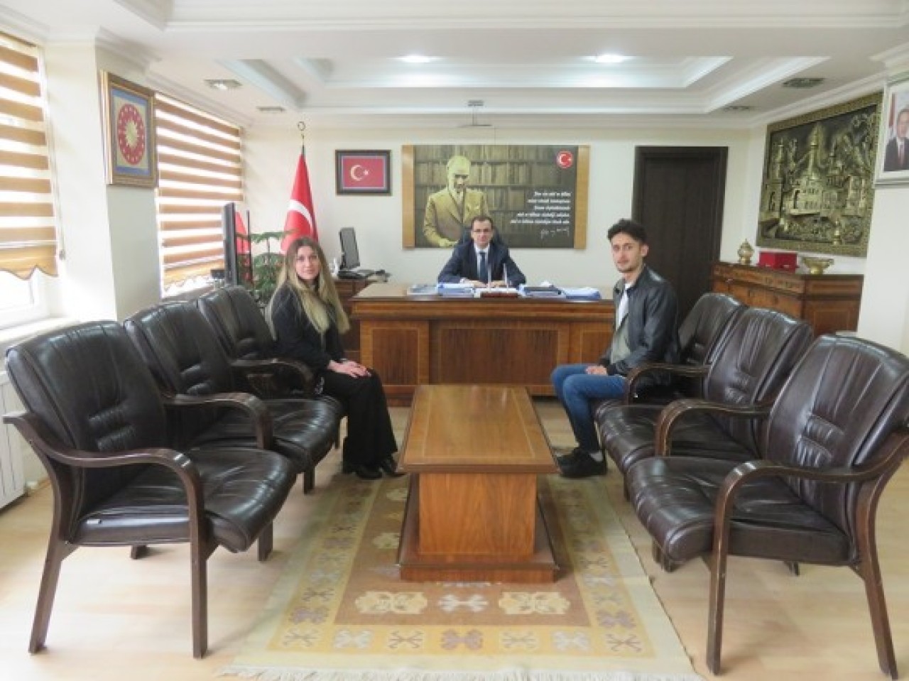 KULÜP TEMSİLCİLERİNDEN GÜLDOĞAN’A ZİYARET