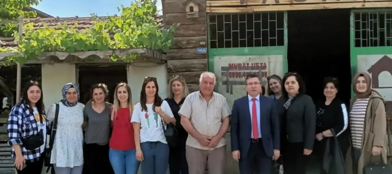 KURSİYERLER USTALARLA BULUŞUYOR