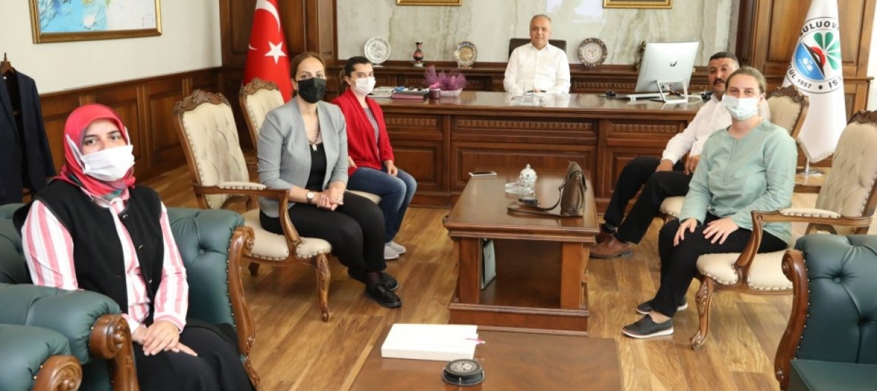 KURULACAK TESİS HAKKINDA GÖRÜŞ ALIŞVERİŞİNDE BULUNDULAR
