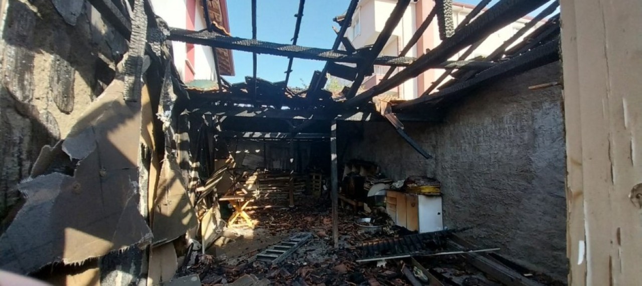KURULUK YANGINI KORKUTTU