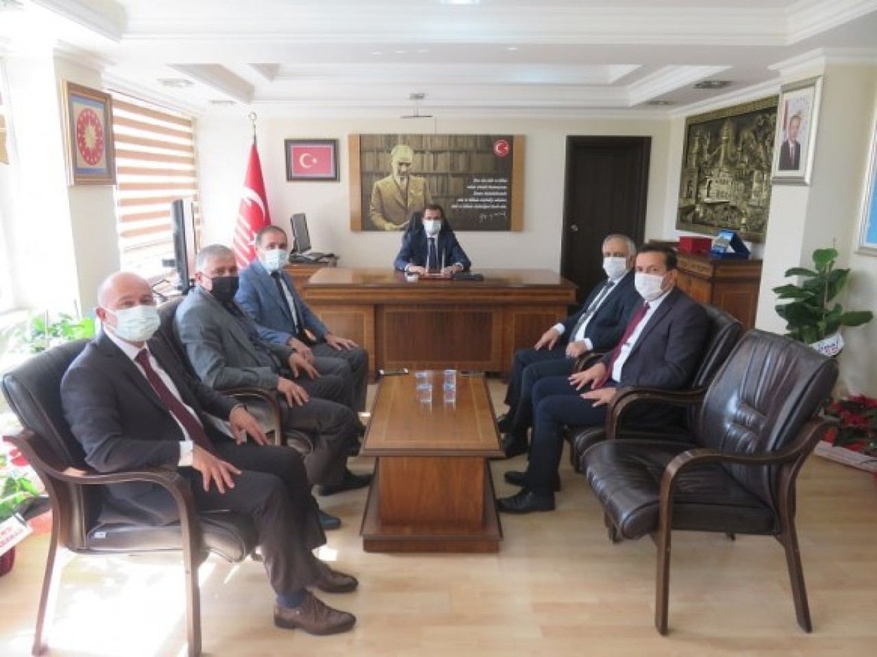 KURUM MÜDÜRLERİNDEN HAYIRLI OLSUN ZİYARETİ