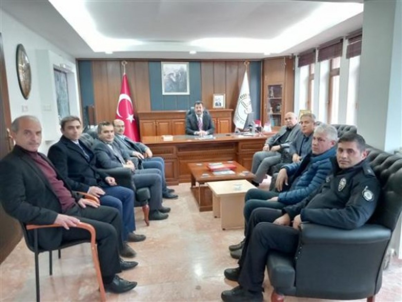 KURUM MÜDÜRLERİNDEN HAYIRLI OLSUN ZİYARETİ
