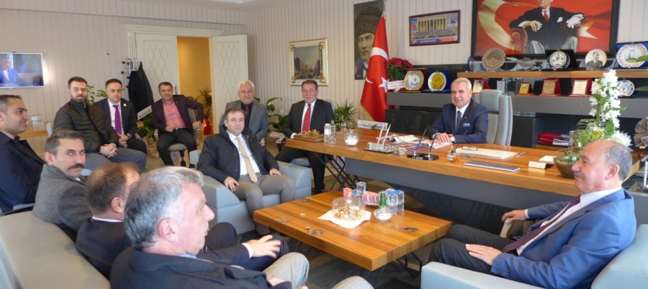 KURUM MÜDÜRLERİNDEN HAYIRLI OLSUN ZİYARETİ
