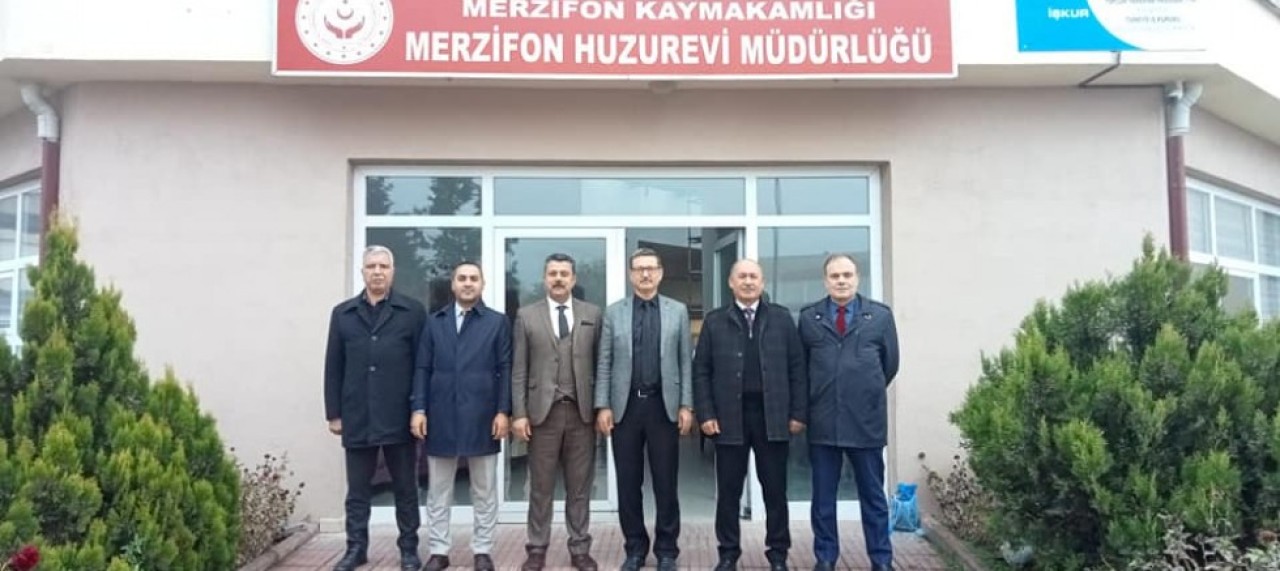 KURUM MÜDÜRLERİNDEN HUZUREVİ ZİYARETİ