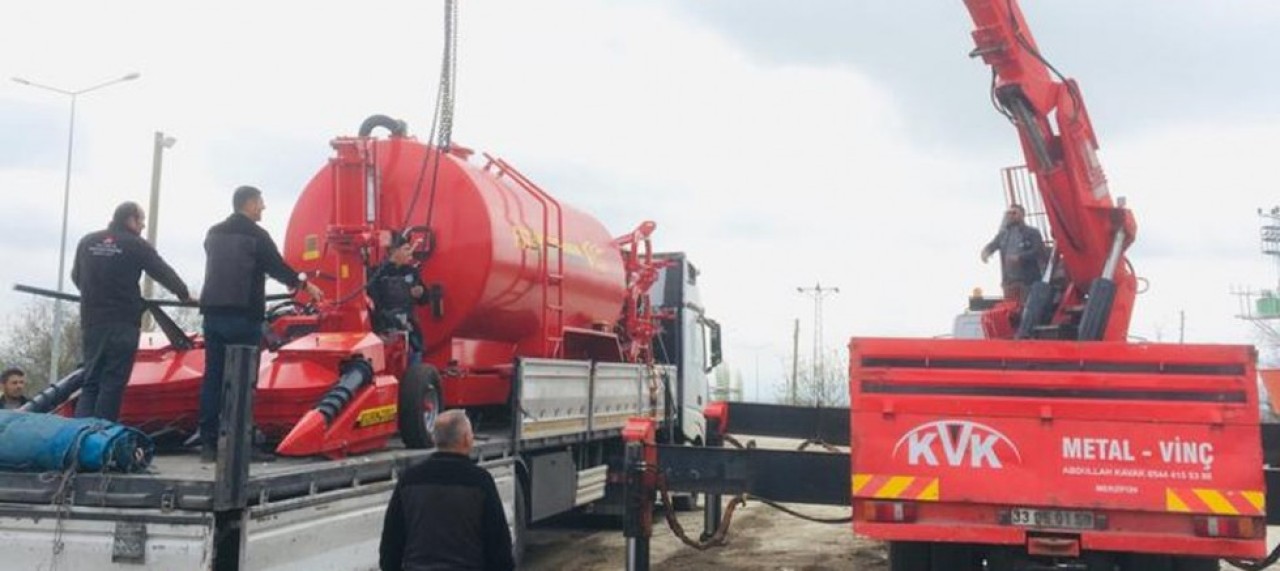 Makine Parkına Vidanjör de eklendi