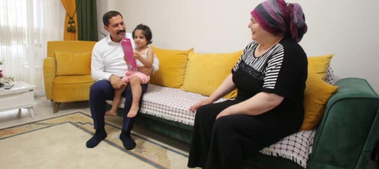 MASATLI’DAN KORUYUCU AİLEYE ZİYARET