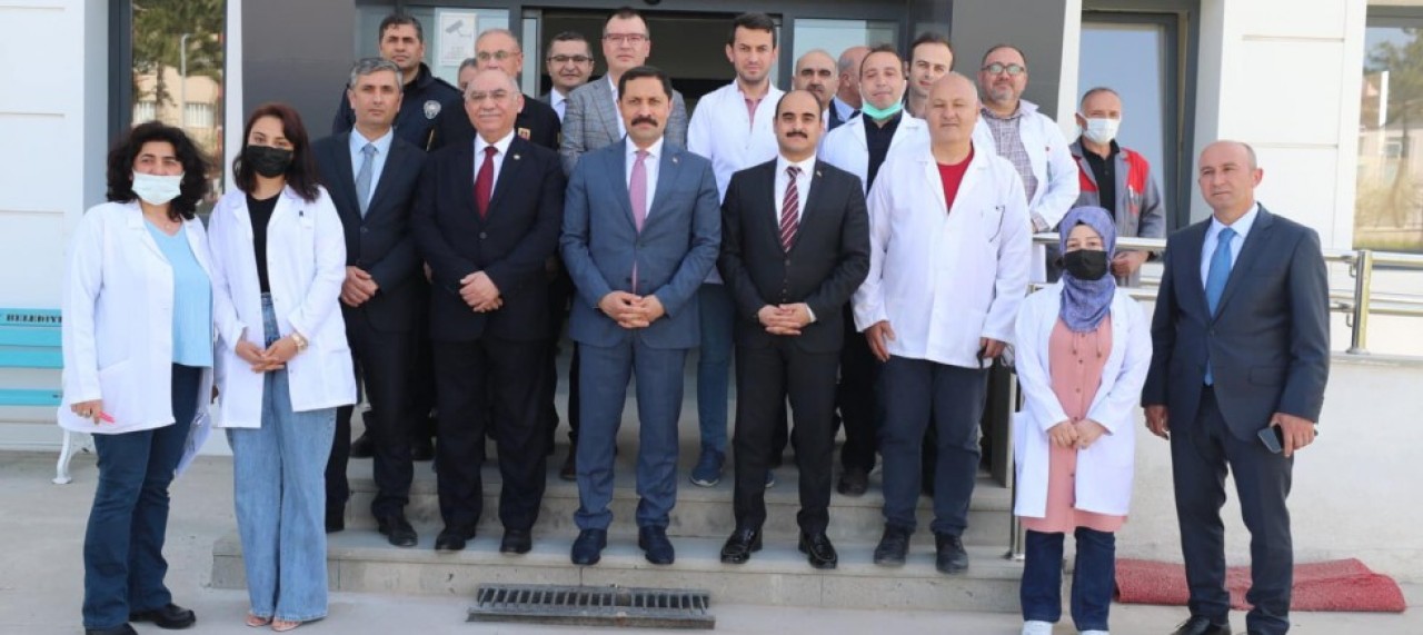 MASATLI VE KARAHOCAGİL, GÜMÜŞHACIKÖY’DE TEMASLARDA BULUNDULAR