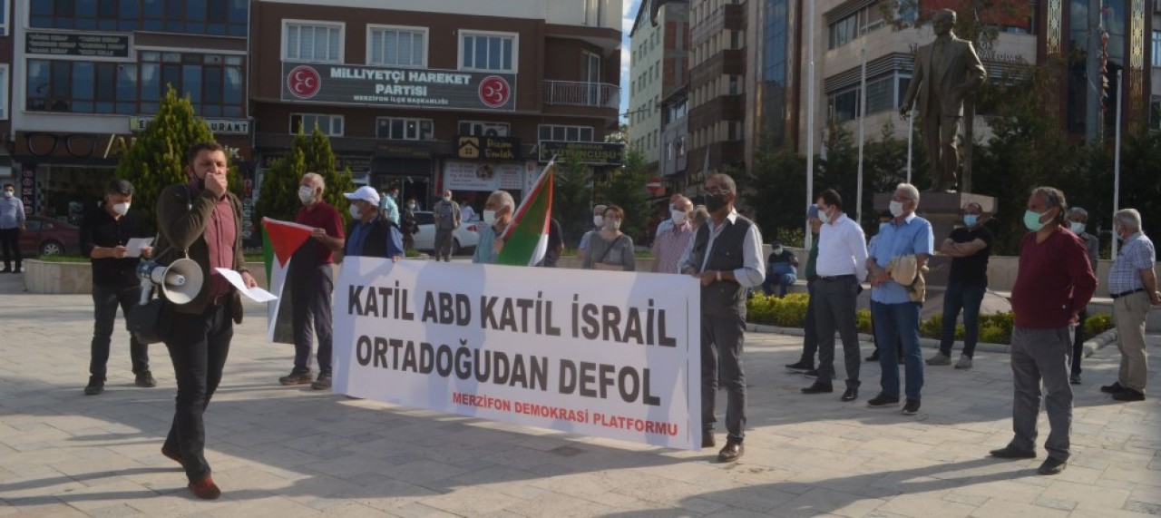 ‘Mazlum Filistin Halkının Yanındayız’