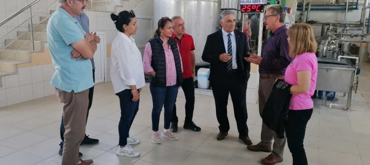 MERAY YAĞ FABRİKASI DENETLENDİ