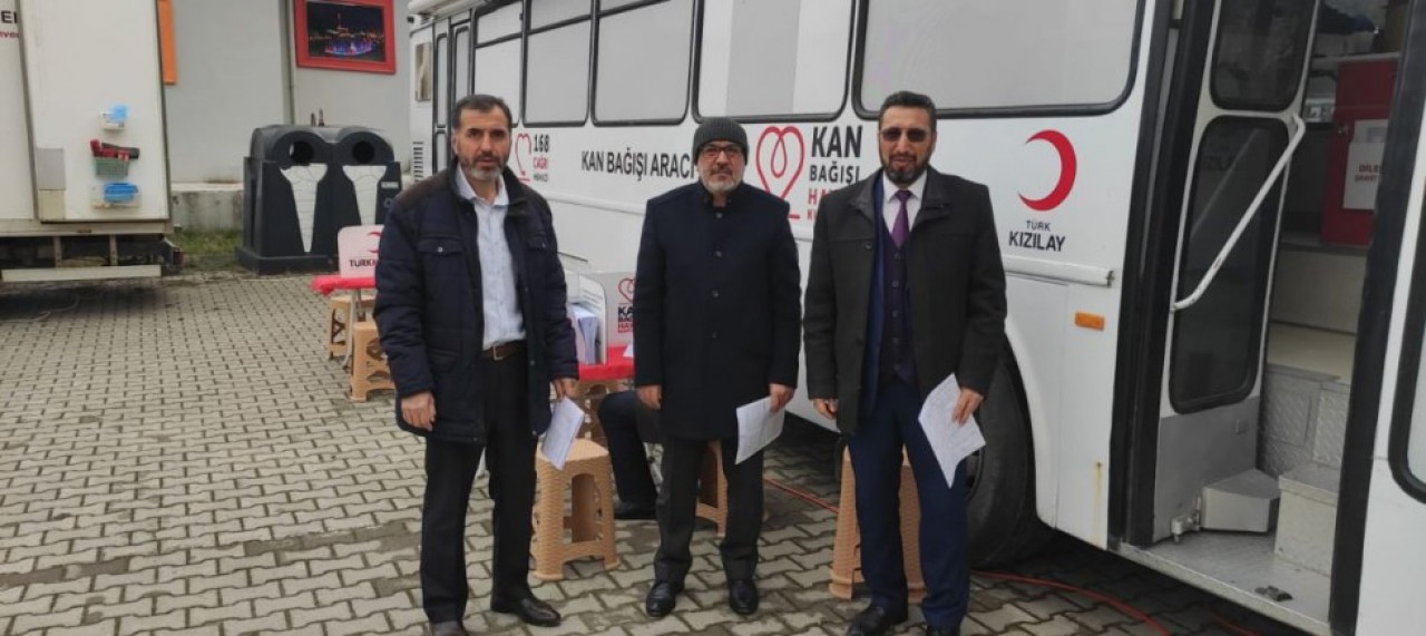 MERZİFON’DA KAN BAĞIŞI KAMPANYASI DÜZENLENDİ