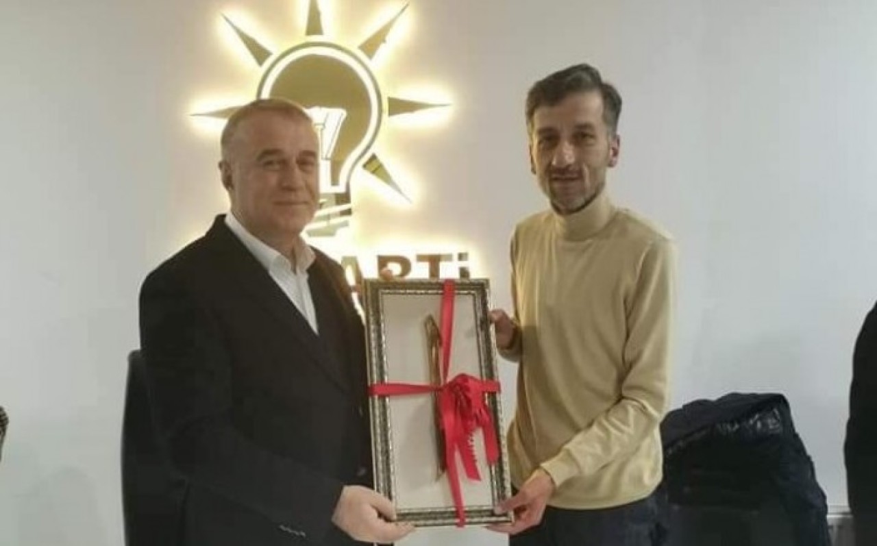 MERZİFON TEŞKİLATINA VEDA ZİYARETİNDE BULUNDU