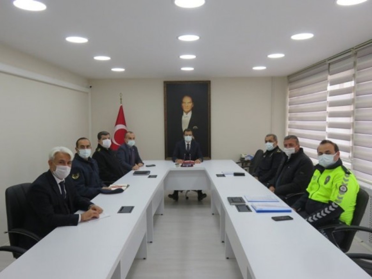 MERZİFON TRAFİĞİ MASAYA YATIRILDI