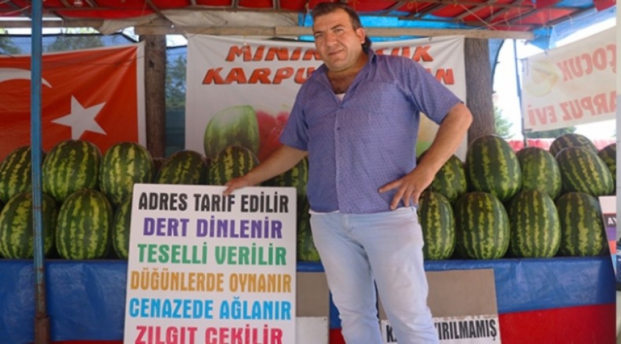 MERZİFON'UN NEŞELİ KARPUZCUSU