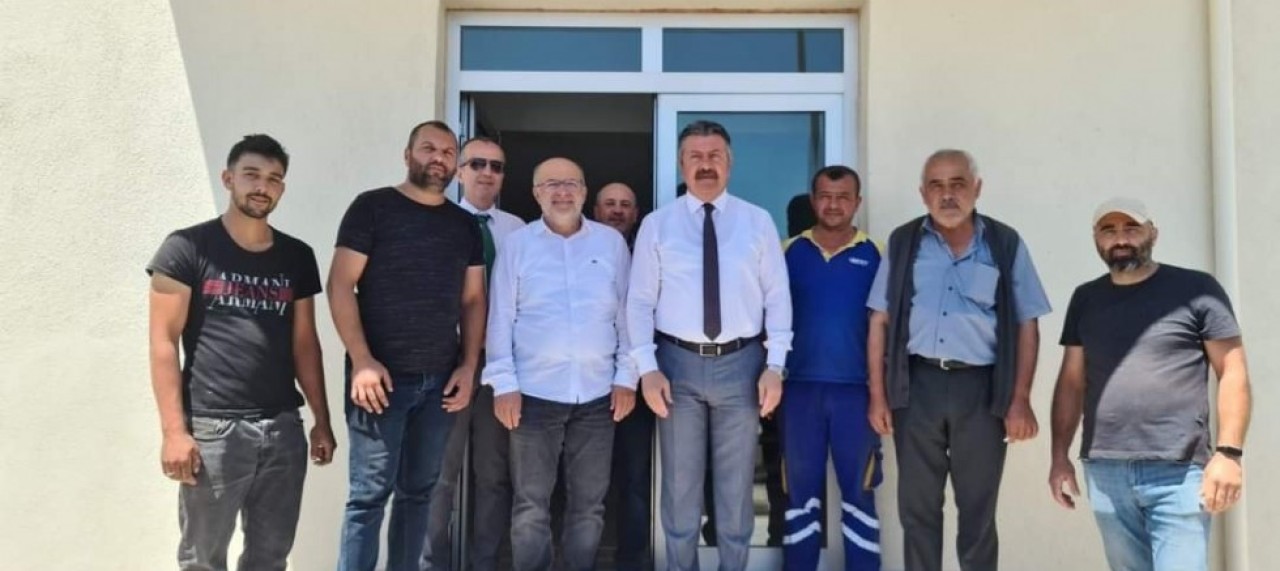 MERZİFON’UN TEK LİSANSLI DEPOSUNU ZİYARET ETTİ