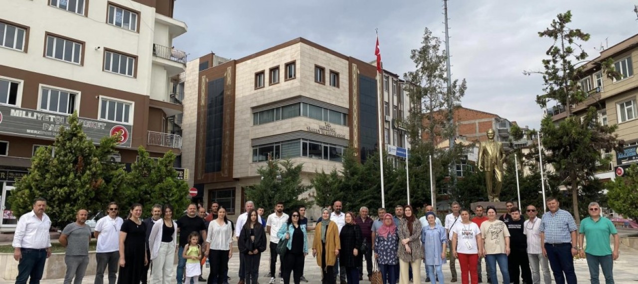 MHP’LİLER MİTİNGE KATILDI