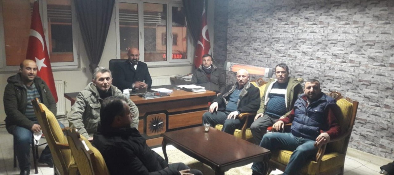 MHP YÖNETİMİ TOPLANDI
