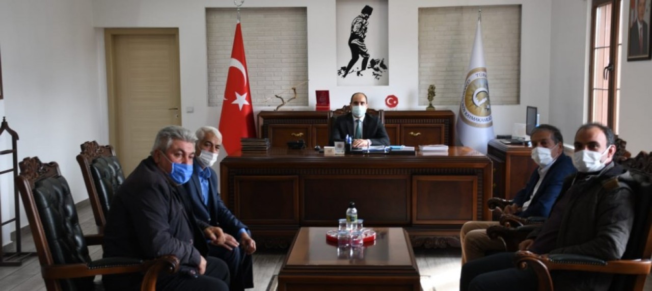 MHP YÖNETİMİNDEN HAYIRLI OLSUN ZİYARETİ