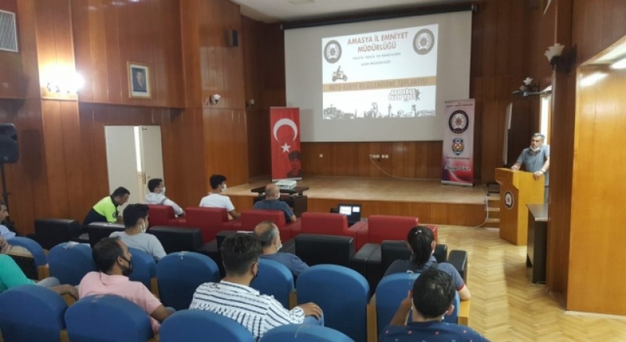 MOTO KURYELERE EĞİTİM VERİLDİ