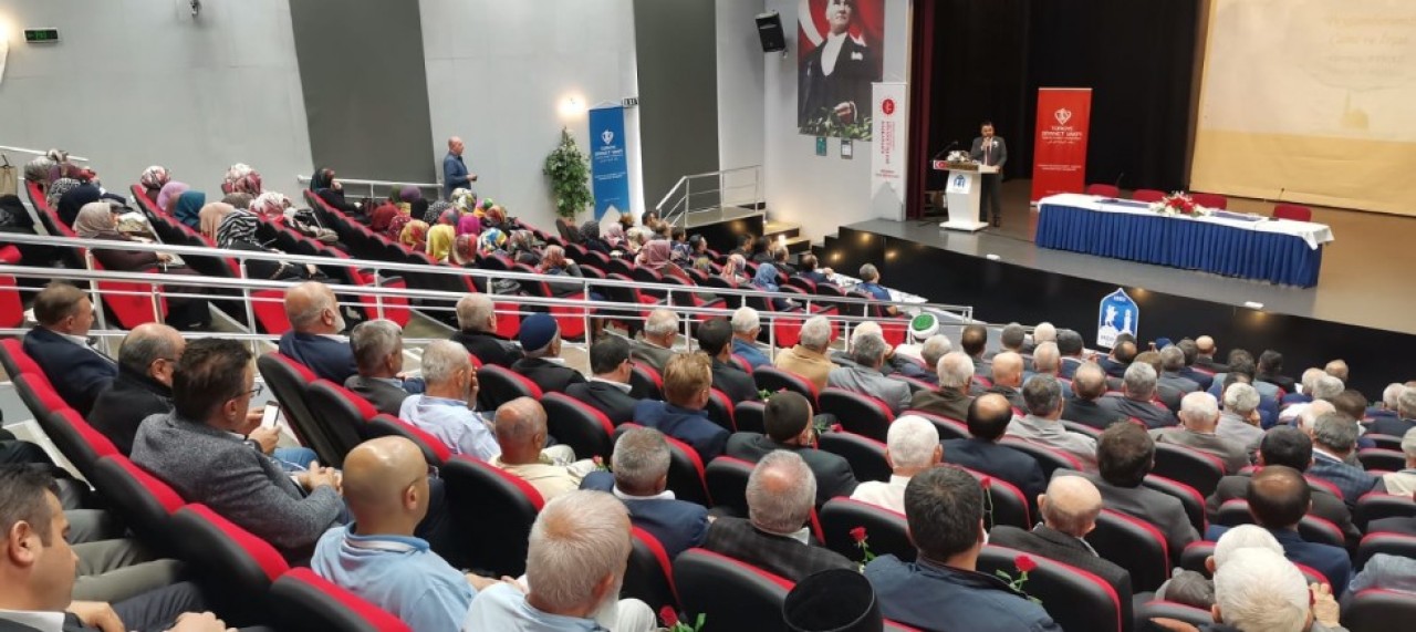 MÜFTÜ AYVAZ, MERZİFON’DA KONFERANS VERDİ