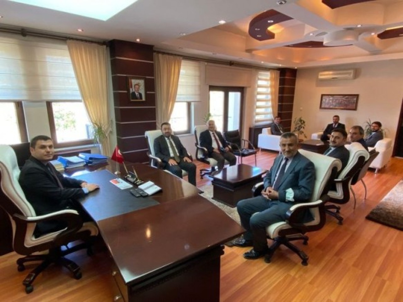 MÜFTÜLERDEN HAYIRLI OLSUN ZİYARETİ
