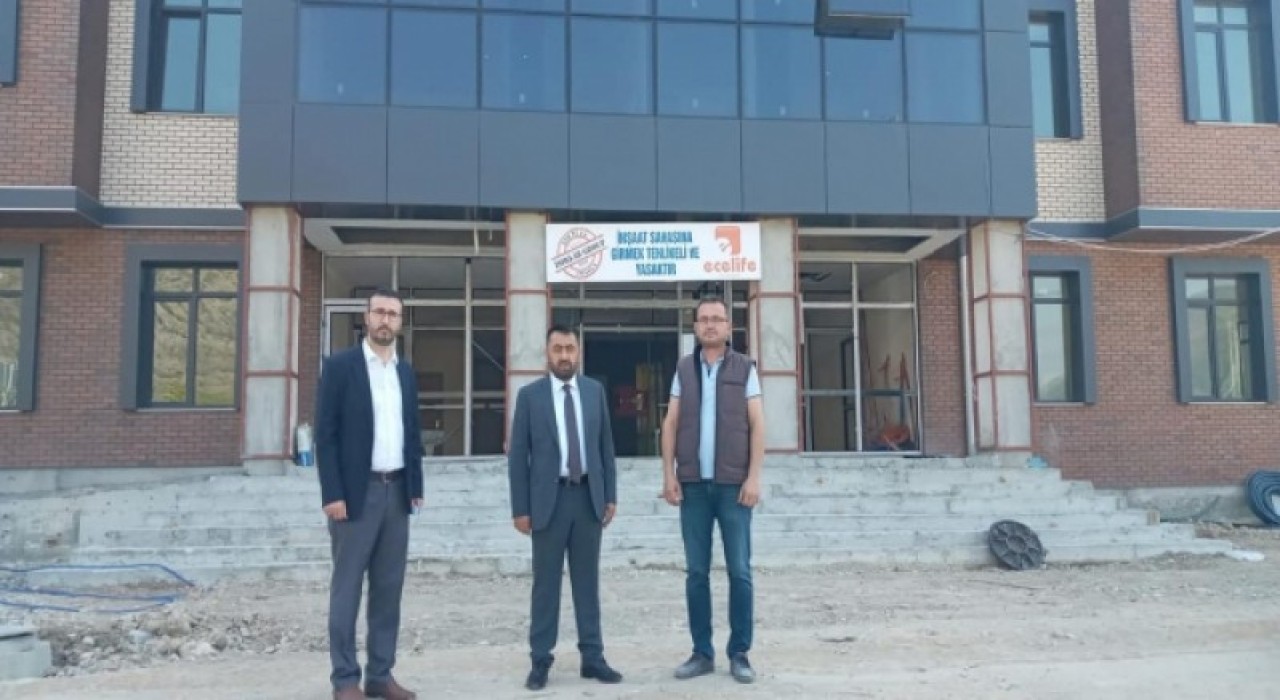 MÜFTÜLÜK BİNASINDA İNCELEMELERDE BULUNDU