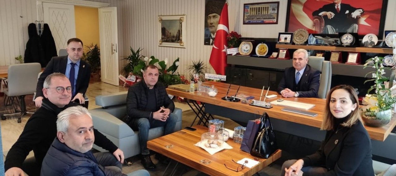 MUHTARLARDAN HAYIRLI OLSUN ZİYARETİ