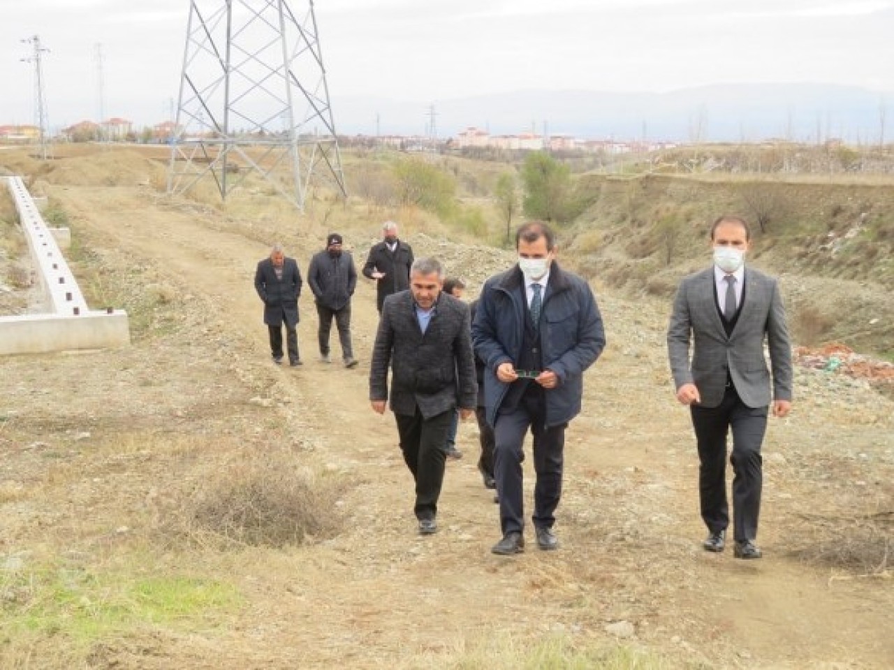 MUŞRUF KÖYÜ’NDE İNCELEMELERDE BULUNDU