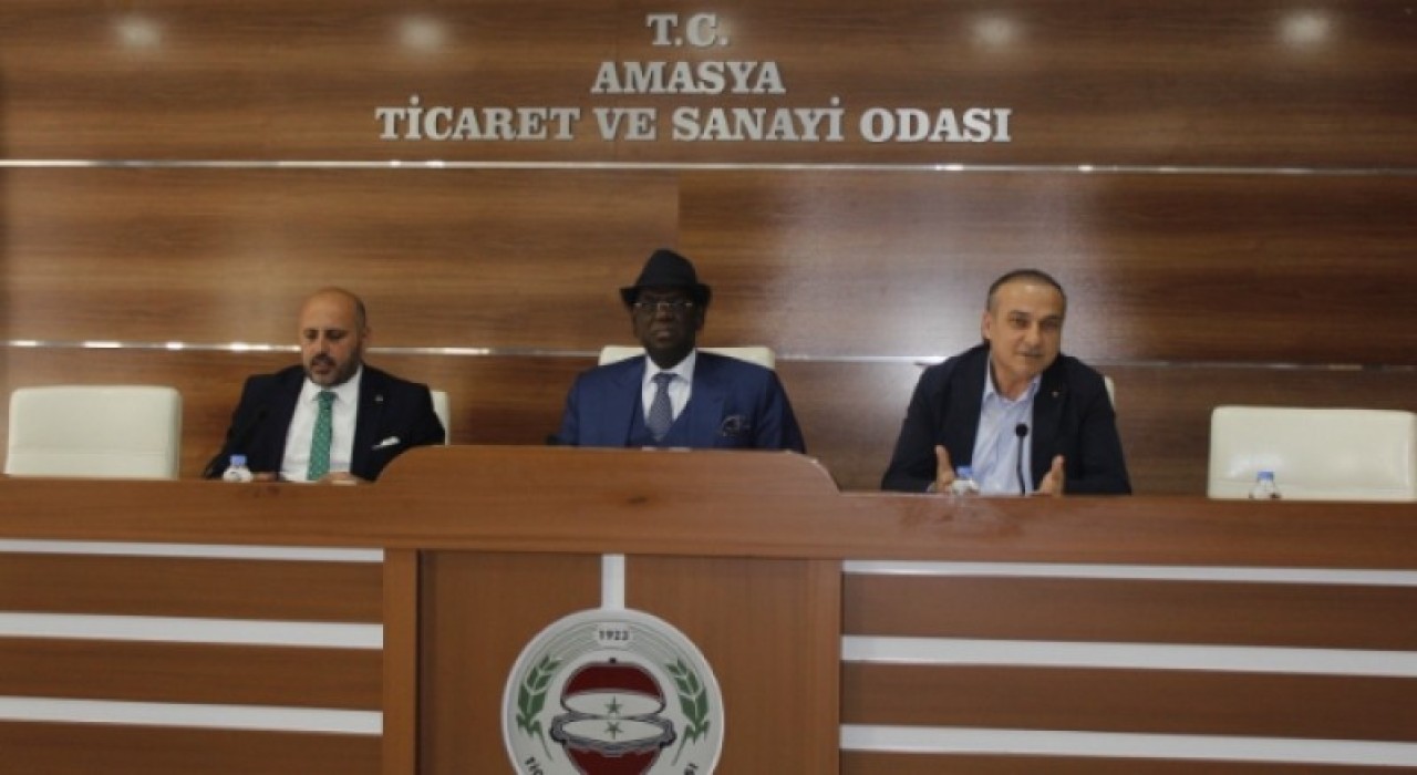 MÜSTEŞAR DİALLO, TSO ÜYELERİ İLE BİR ARAYA GELDİ