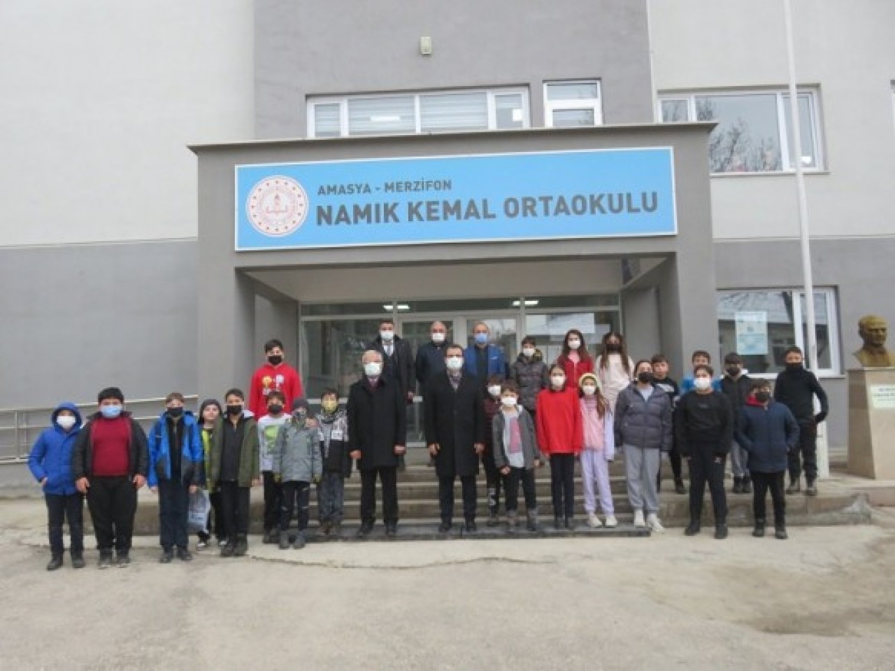 NAMIK KEMAL ORTAOKULU’NU ZİYARET ETTİ