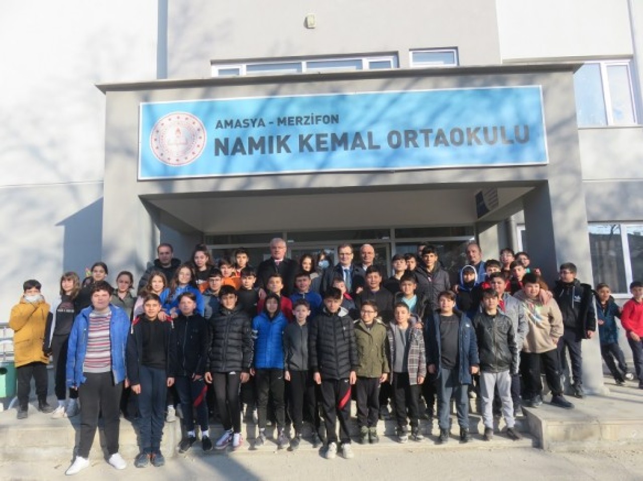 NAMIK KEMAL ORTAOKULU’NU ZİYARET ETTİ