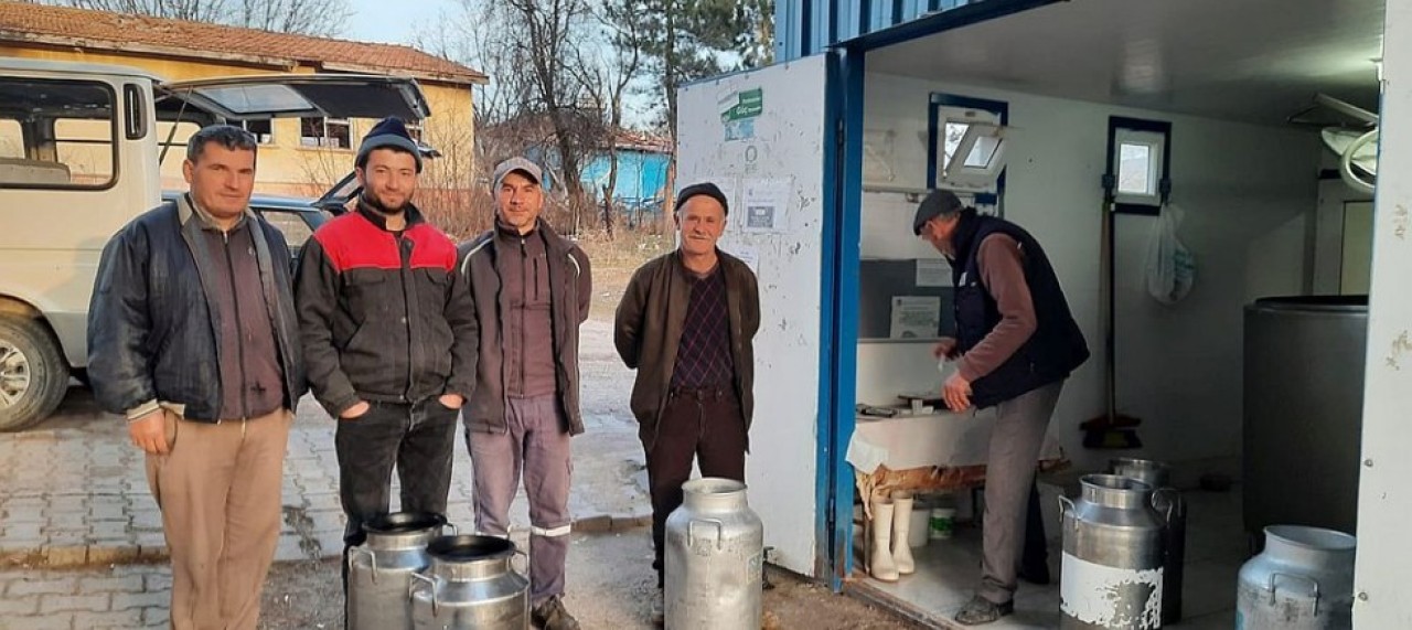 OCAK AYINDA GÜNLÜK 60 TON ÇİĞ SÜT MİKTARINA ULAŞILDI