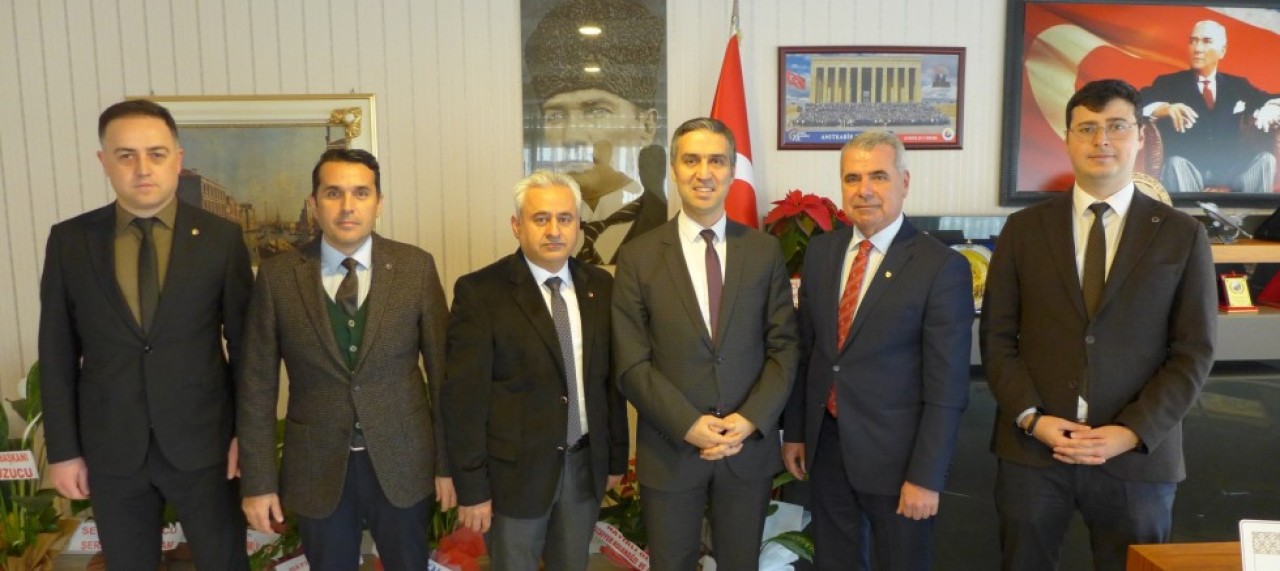 OKA'DAN BAŞKAN ALMAÇ'A HAYIRLI OLSUN ZİYARETİ