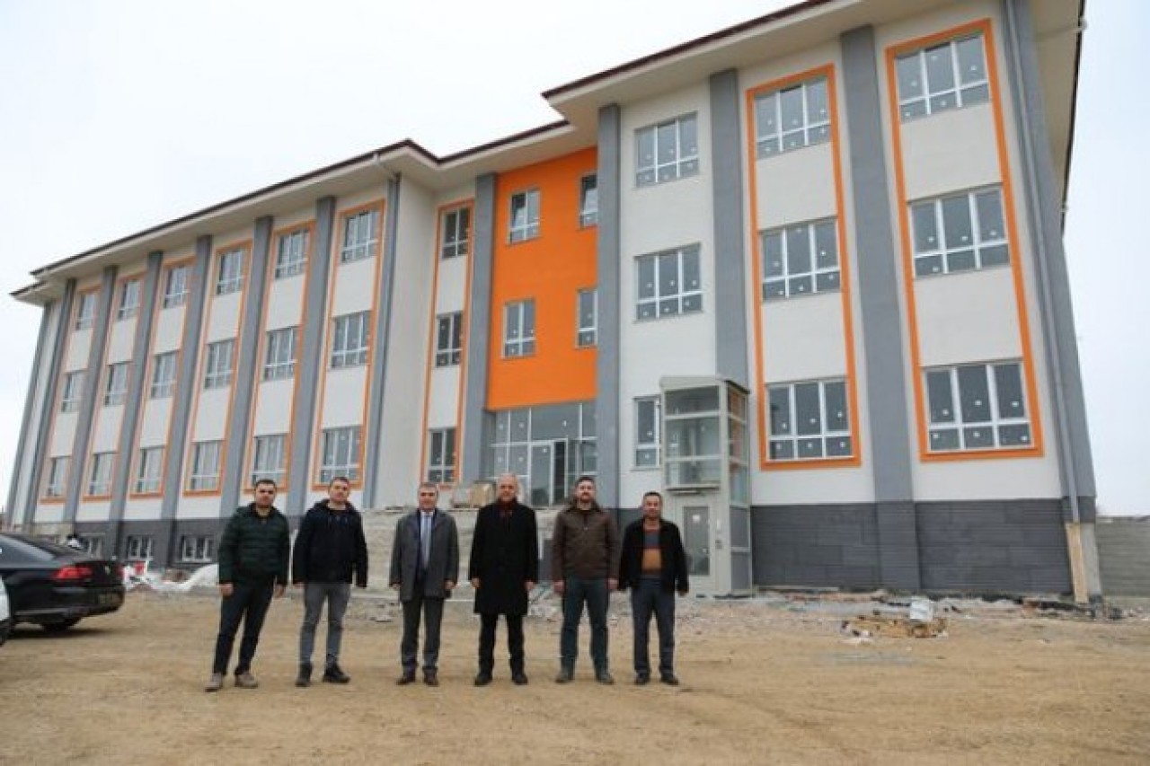 OKUL BİNASINDA SONA YAKLAŞILDI