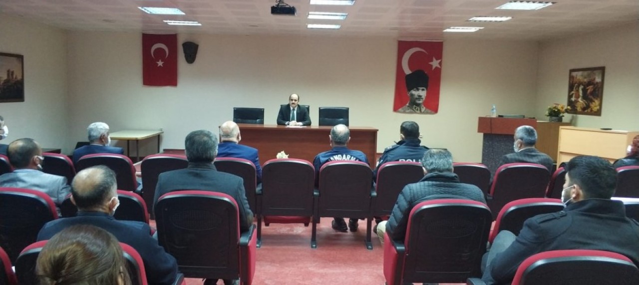 OKUL GÜVENLİĞİ TOPLANTISI YAPILDI