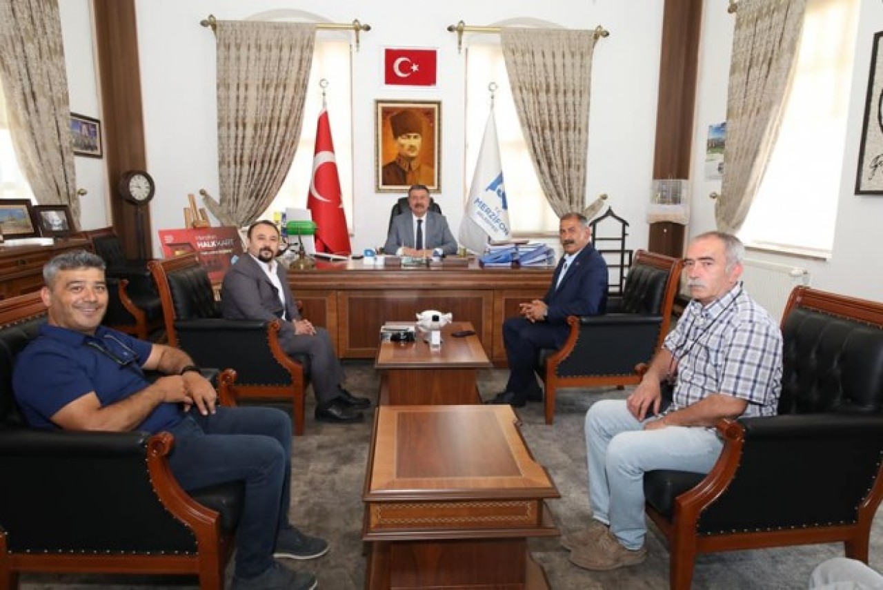 ÖLGÜN’DEN BAŞKAN KARGI’YA ZİYARET