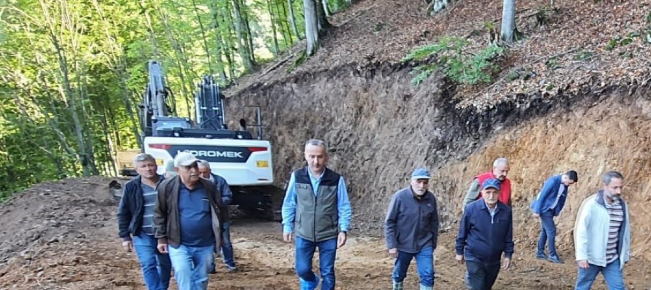 ORMANLARDA YOL AĞLARI GENİŞLİYOR