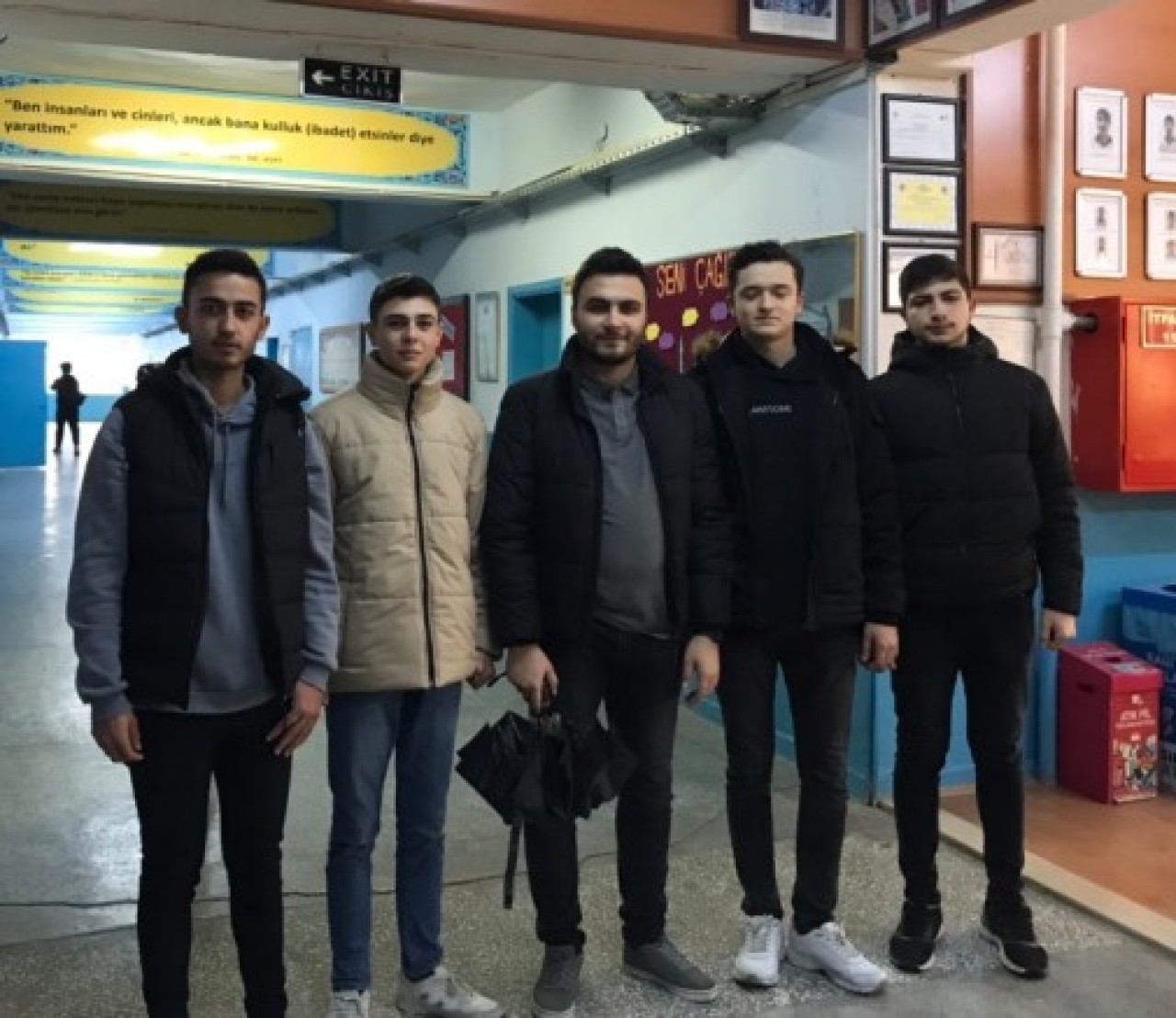ORTAÖĞRETİM BAŞKANI’NDAN İMAM HATİP LİSESİNE ZİYERET