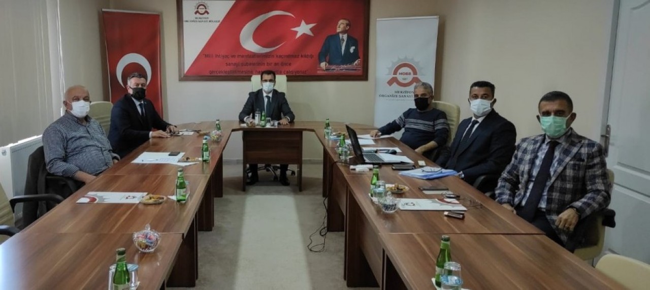 OSB’DEKİ ÇALIŞMALAR MASAYA YATIRILDI