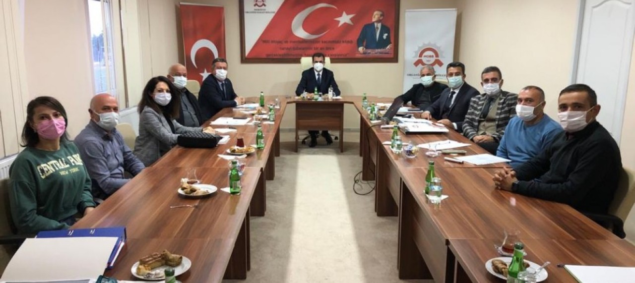 OSB YÖNETİMİ TOPLANDI