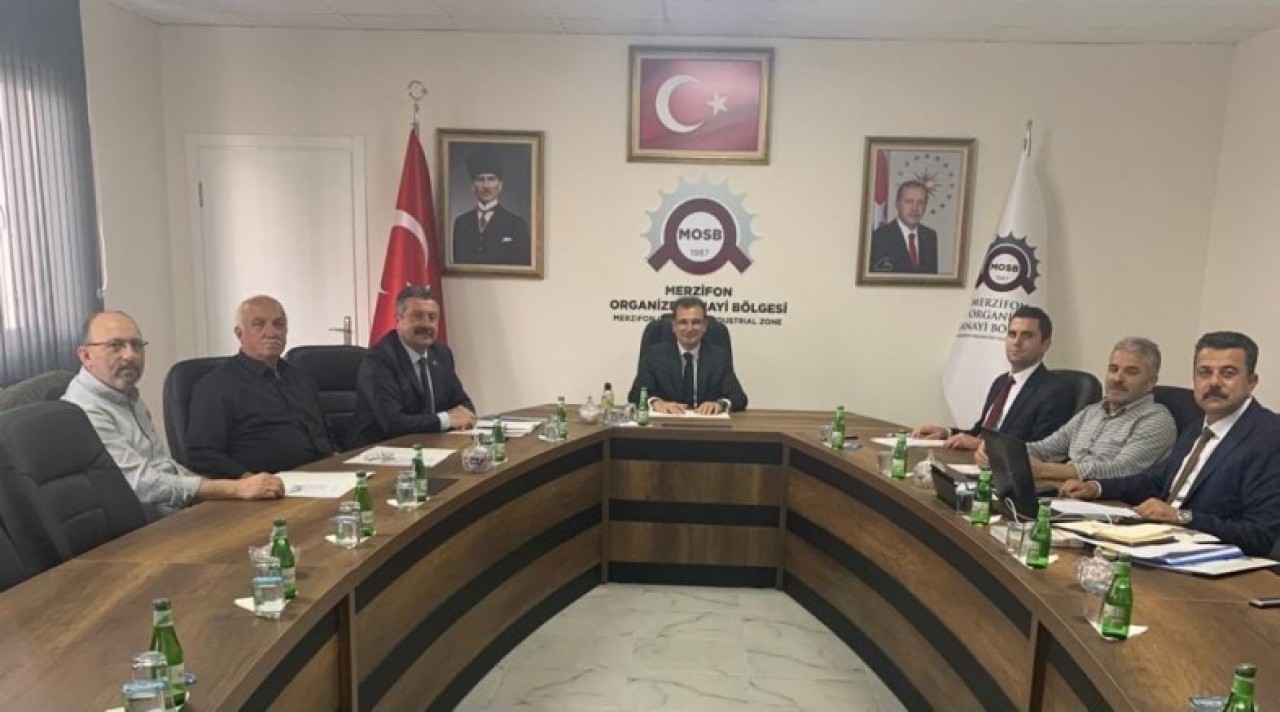 OSB YÖNETİMİ TOPLANDI