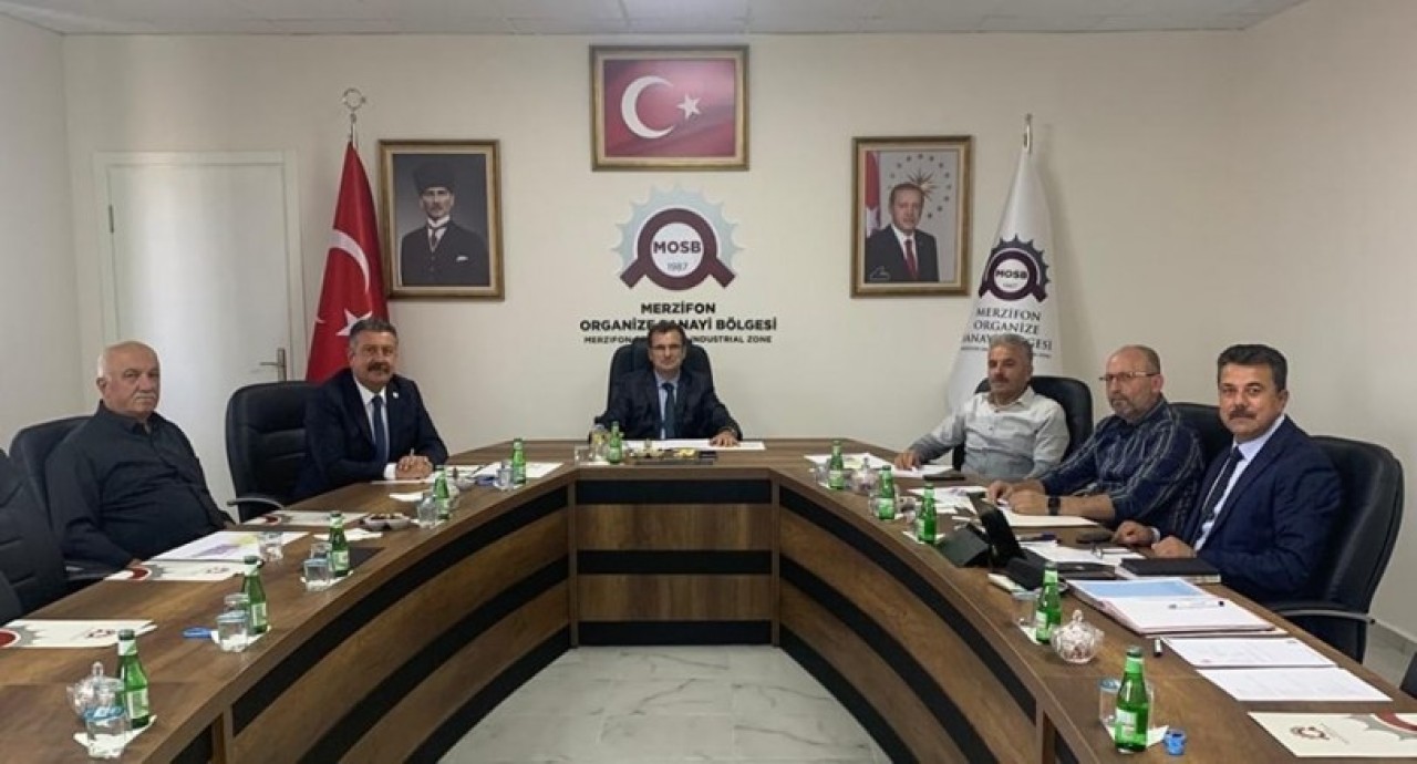 OSB YÖNETİMİ TOPLANDI