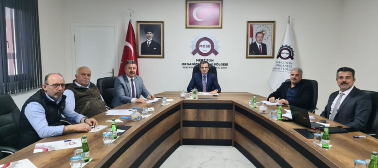 OSB YÖNETİMİ TOPLANDI