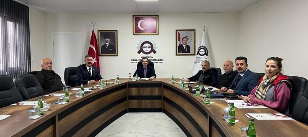 OSB YÖNETİMİ TOPLANDI