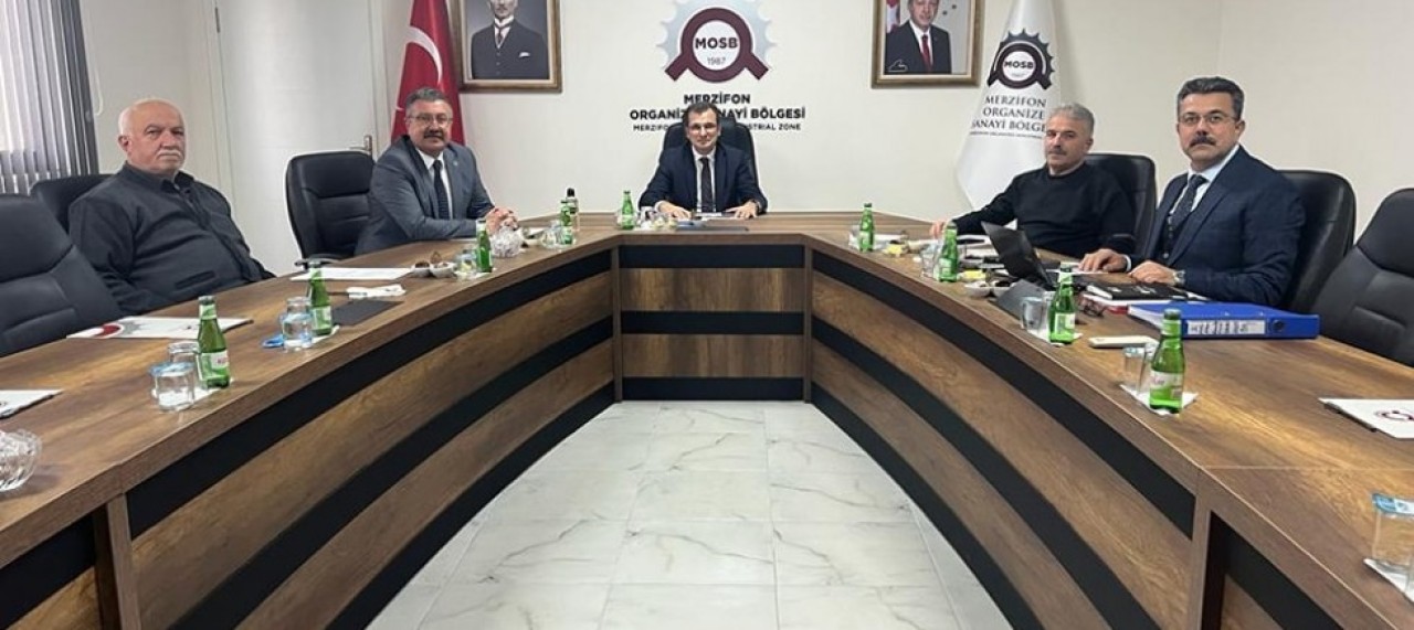 OSB YÖNETİMİ TOPLANDI