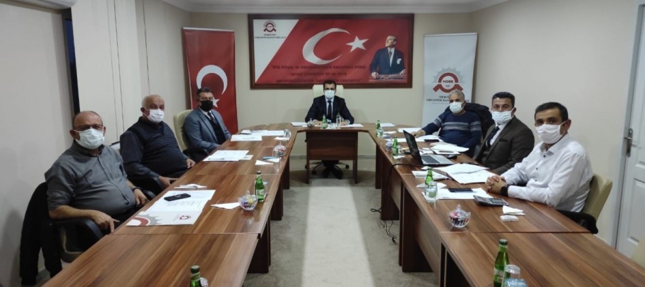 OSB YÖNETİMİ TOPLANDI
