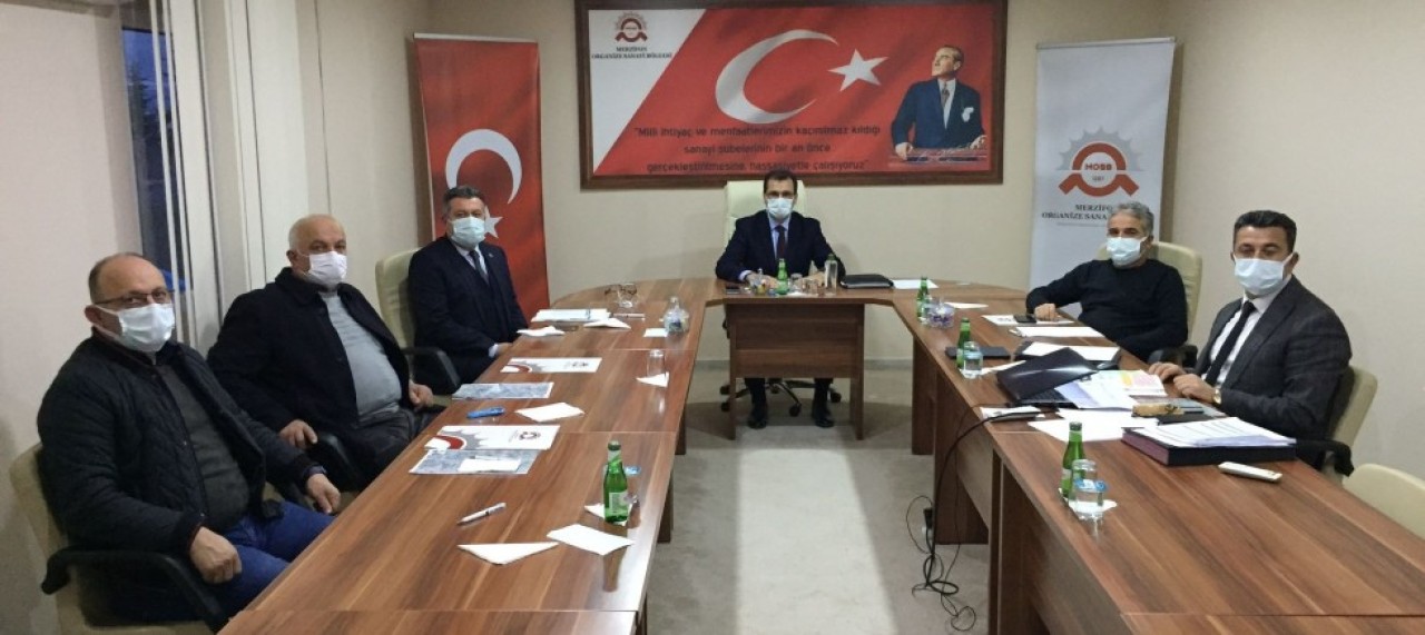 OSB YÖNETİMİ TOPLANDI