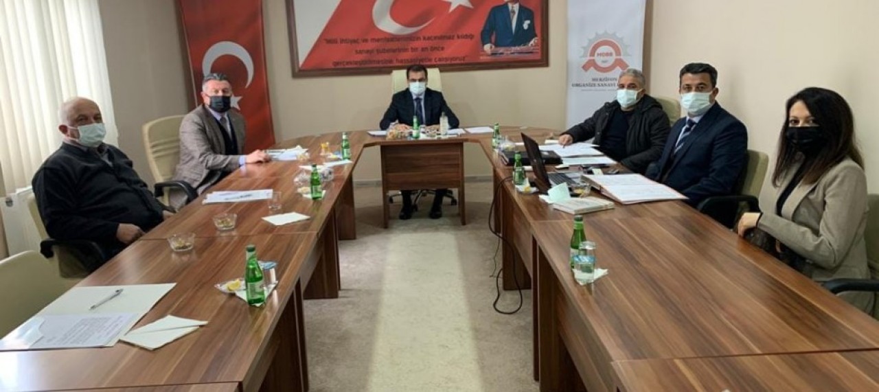OSB YÖNETİMİ TOPLANDI